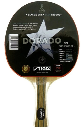 Paleta Ping Pong Stiga Dorado - Local Olivos