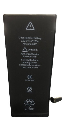 Bateria. Para iPhone 6 Cond 100% C/gtía Excelente Calidad