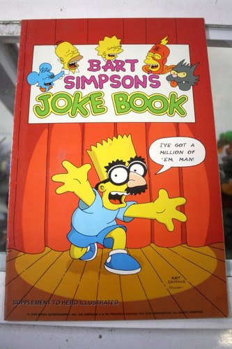 Bart Simpsons Joke Box Simpsons Comic Bonco 1999