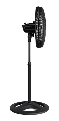 Imagem 3 de 3 de Ventilador de coluna Ventisol Turbo 6P preto com 6 pás, 40 cm de diâmetro 127 V