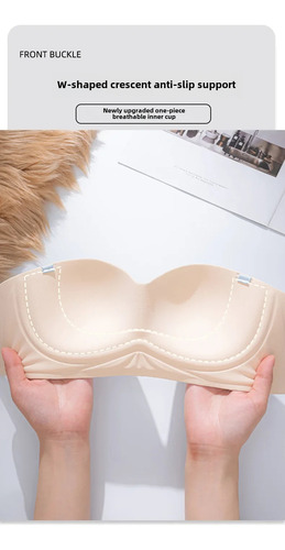 Sudadera Sin Tirantes Invisible, Sin Tirantes, Con Sujetador