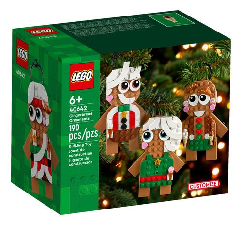 Lego Natal 40642 - Enfeites De Biscoito De Gengibre