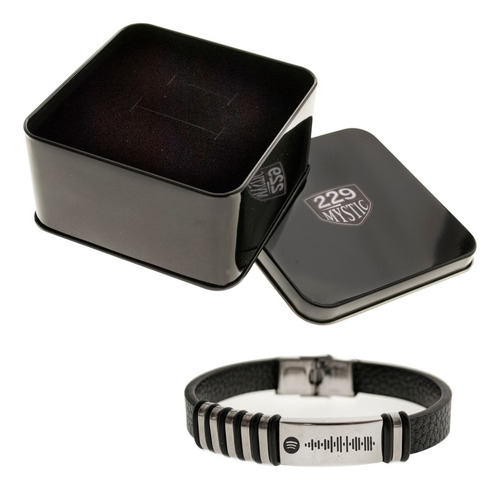 Imagen 4 de 8 de Pulsera Spotify Regala Dedica Canciones Música Personalizado