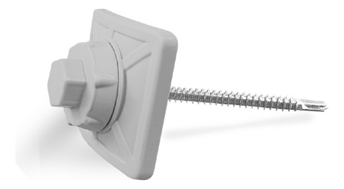 Kit Fixação Para Telha Pvc Com Parafuso 10 Unidades Lux