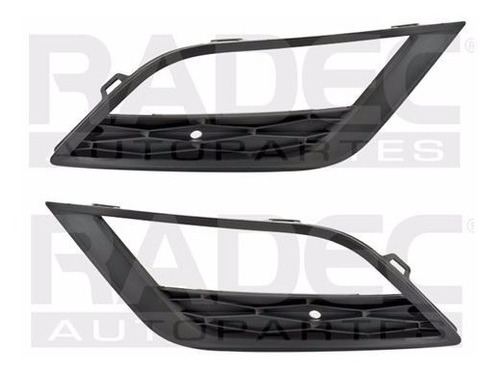 Par Juego Rejillas Fascia Del Seat Ibiza 2013 2014 2015 Rxc