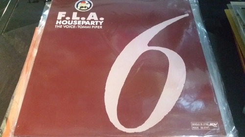 Fla Houseparty Vinilo Maxi Seven Eleven Germany Caño