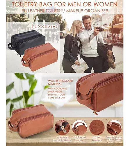 . Bolsa De Viaje Para Objetos Personales Con Bolsa Húmeda