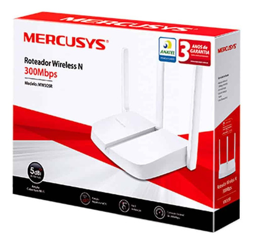 Router Inalámbrico N De 300mbps Mw305r Mercusys