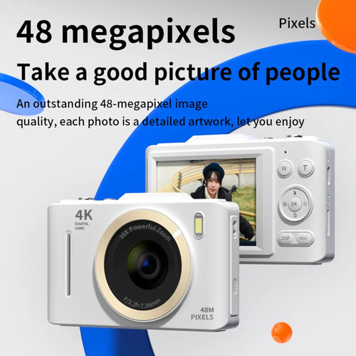 Cámara Digital 4k Cámara De Vídeo Digital De 48 Mp Cámara Di