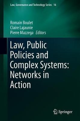 Libro Law, Public Policies And Complex Systems: Networks ...