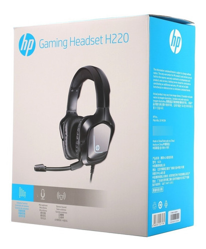 Audífono Gaming  Hp H220 Con Micrófono + Beneficios