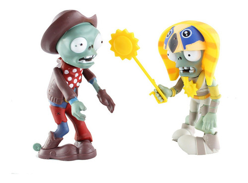Set 10 Zombis Plantas Vs Zombies (Usado)