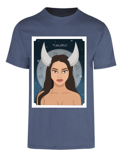 Playera Personalizada Signo Zodiacal - Tauro - Zodíaco