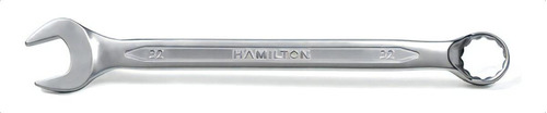 Llave Combinada Acodada Métrica 32mm Hamilton Cromo Vanadio