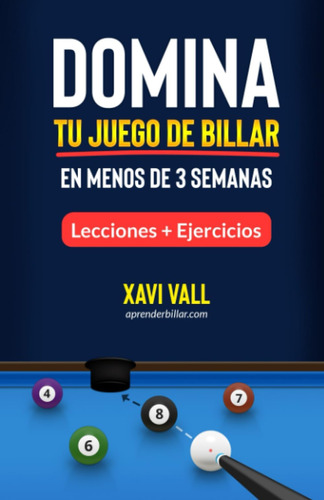 Libro: Domina Tu Juego De Billar En Menos De 3 Semanas: +