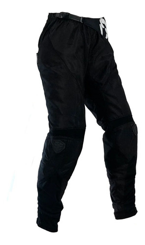 Pantalon Rpm Cross Mix Negro Moto Motocross Enduro Nt Cross