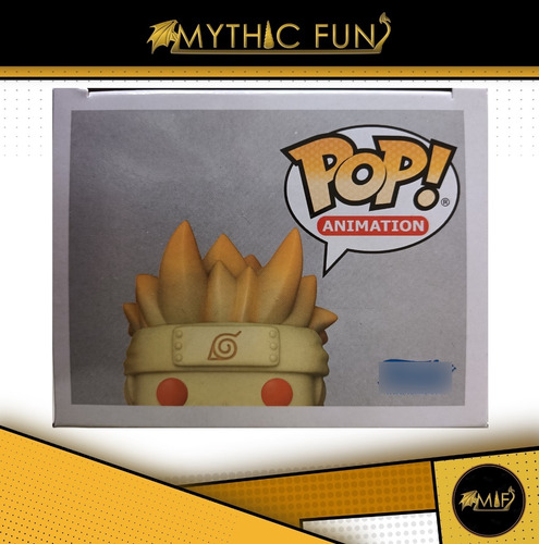 Funko Pop Naruto Shippuden - Naruto Uzumaki Kurama Link Mode (Usado)