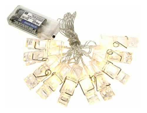 Fantasias Miguel Serie Led Con Pinzas Decorar 10 Clips Y 10