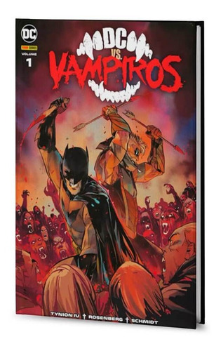 Dc Vs. Vampiros Vol.01, De Otto Schmidt., Vol. 1. Editora Panini, Capa Dura Em Português, 2023