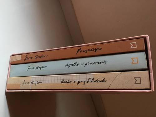 Livros Trilogia Jane Austen