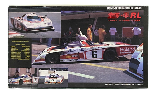 79 Dome Zero Le Mans 1/24 Fujimi Kit Montar Plastimodelismo