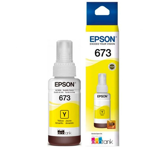 Botella De Tinta Epson ®  T673420y 70ml Yellow