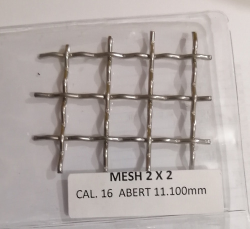 Malla Mesh 2 X 2 Inoxidable Tipo 304 Ancho 1 Mt Precio X Mt