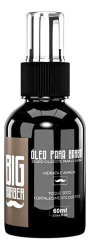 Kit Blend Para Barba Óleo Hidratante Pente Duplo Big Barber