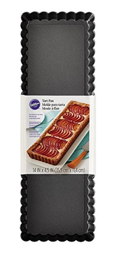 Wilton Extra Long Non-stick-stick Tart And Quiche Pan, Los B