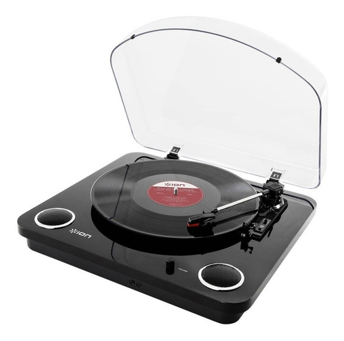 Tocadiscos ION Audio Max LP black con altavoces incluidos 220V