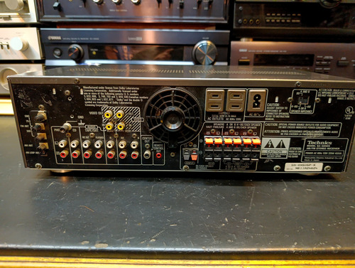 Sintoamplificador Technics Sa-gx505 Con Ecualizador Hbaudio Negro (Usado)