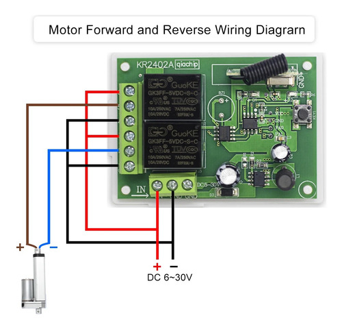 Receptor Rele Sem Fio 2 Canais + Controle Automação 5~245v