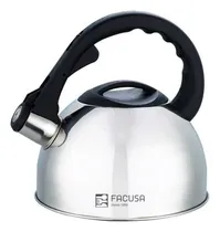 Comprar Tetera Facusa Elegant 3 Litros Acero Inox Con Silbador