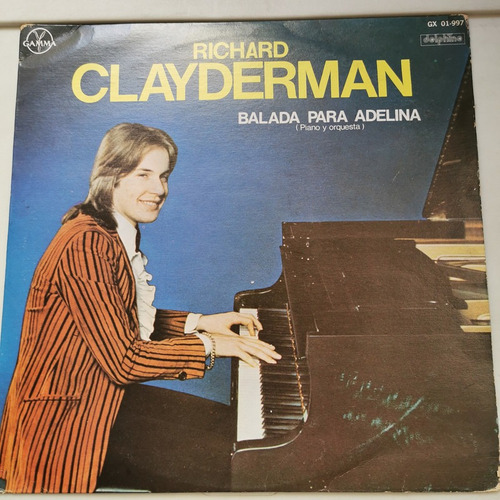 Disco Lp:richard Clayderman- Balada Para Adelina,n
