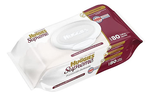 Huggies Supreme / Toallitas Húmedas - 80 Toallas