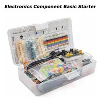 Comprar Kit De Componentes Electrónicos Lazhu Protoboard 830 Arduino
