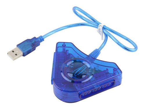 Adaptador Usb Duplo Controle Ps2 Ps1 Ligue No Pc +131 Vendas