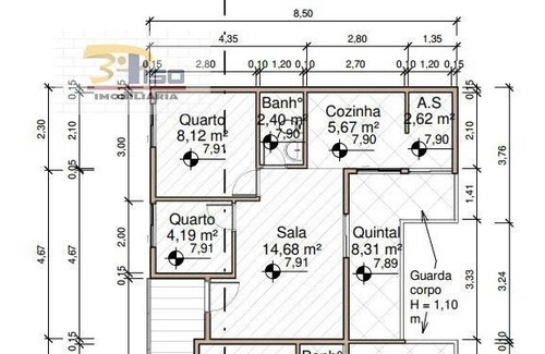 Imagem 2 de 6 de Apartamento Em Vila Esperança - São Paulo-sp. - 1681