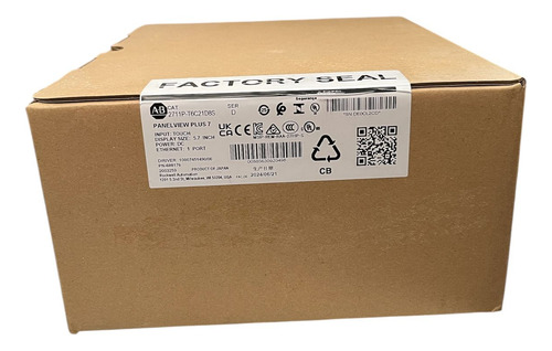 2711p-t6c21d8s Panelview Plus 7 5.7 Pulgadas Allen Bradley