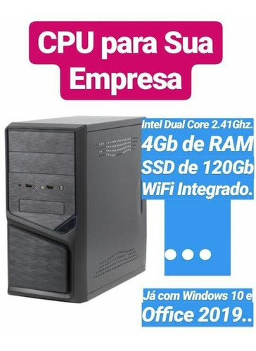 Cpu Goldentec Intel 2.41ghz. Com Ssd A Mais Barata Do Ml.