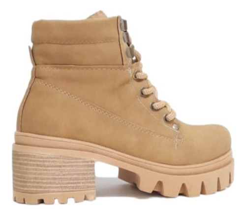 Botas Mujer Zapatos Taco Bajo Borcego Botineta Vestir Moda