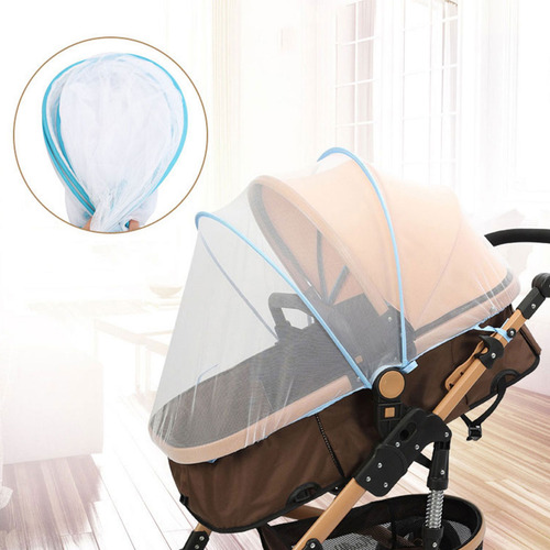 (bk) Carrinho De Bebê Mosquito Net Summer Mesh Fly For Pr