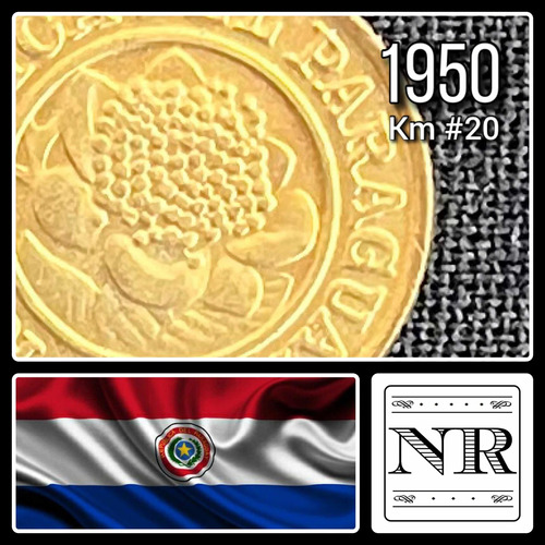 Paraguay - 1 Centimo - Año 1950 - Km #20