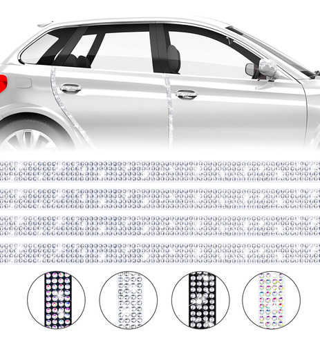 Frienda 4 Pieza Protector Borde Puerta Automovil Cristal