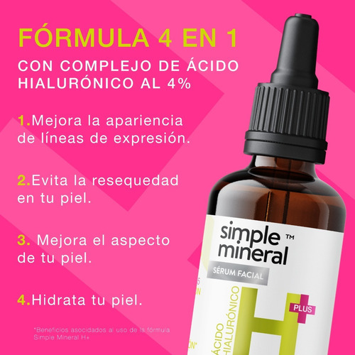 Imagen 6 de 7 de Serum Ácido Hialurónico Reforzado Con Vitamina B5 Alga Roja