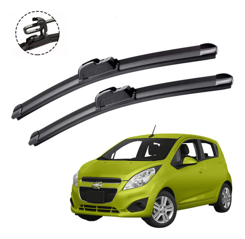 Par Plumas Limpiaparabrisas Brx Chevrolet Spark 2013-2015