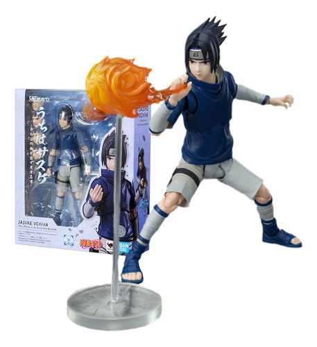 Figura De Anime Naruto Model Kit Shf Sasuke Uchiha Ninja Pro