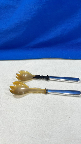 Cubiertos Para Ensalada Cristofle Plateado (Usado)