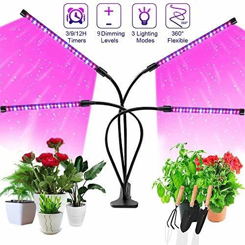 Light Sonata Four Head Timing Plant For Indoor 72 Led 9 Red