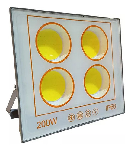 Foco Led Reflector Estadio Cob Led 200w